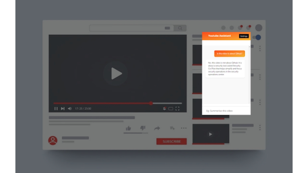 YouTube Assistant - Chrome Extension