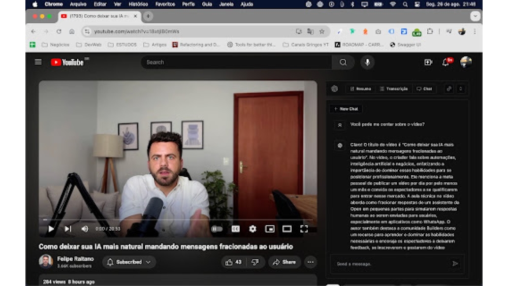YouTube Chat Extension - Chrome Extension