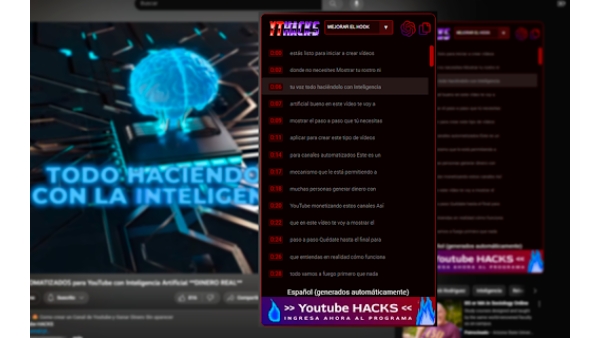 YouTube Content Ideas Generator - Chrome Extension