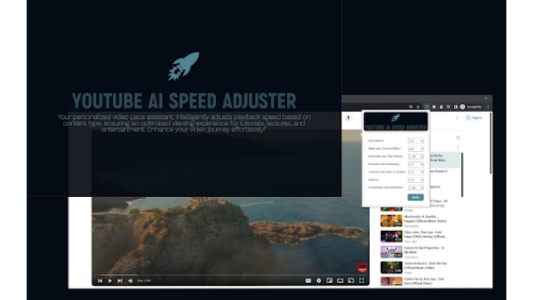 YouTube Intelligent Speed Adjustment - Chrome Extension