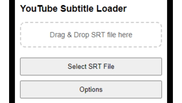YouTube Subtitle Loader - Chrome Extension