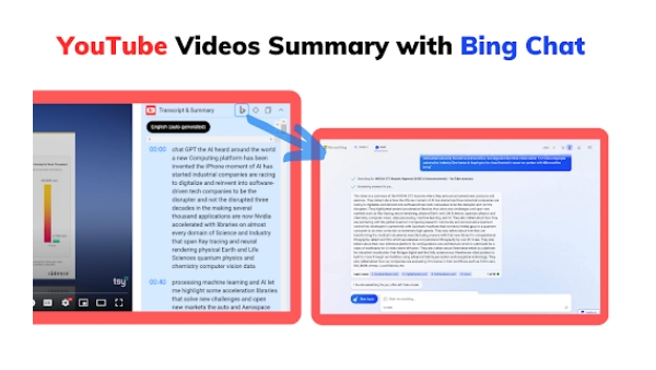 YouTube Summary with Bing Chat - All Browsers - Chrome Extension