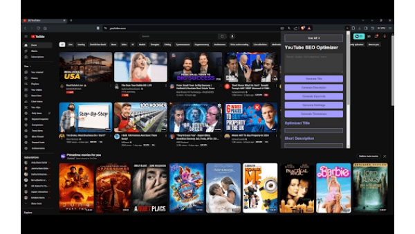 YouTube Video Script Generator - Chrome Extension