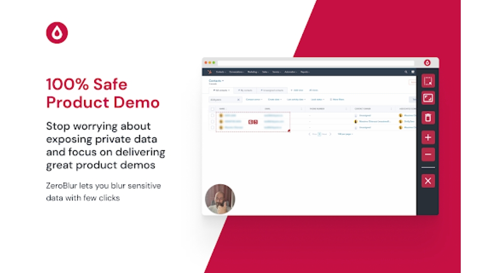 ZeroBlur - Chrome Extension