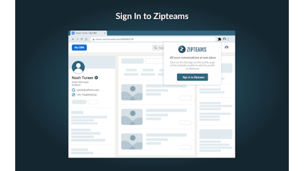 Zipteams Extension - Chrome Extension