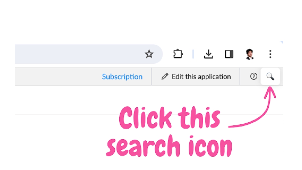 Zoho Creator Menu Search - Chrome Extension
