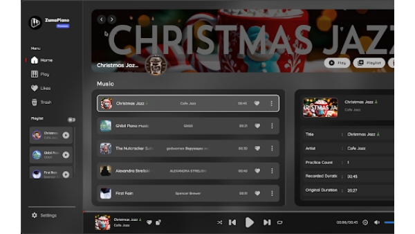 ZumaPiano - Chrome Extension