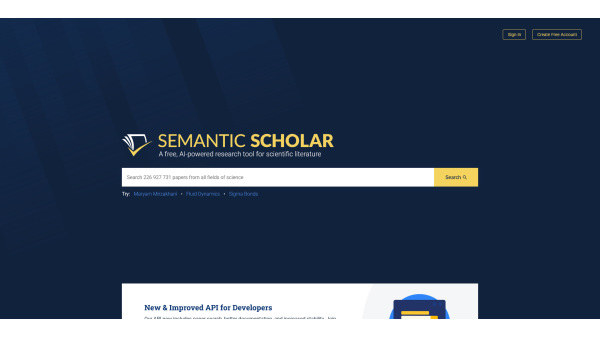 Semantic Scholar