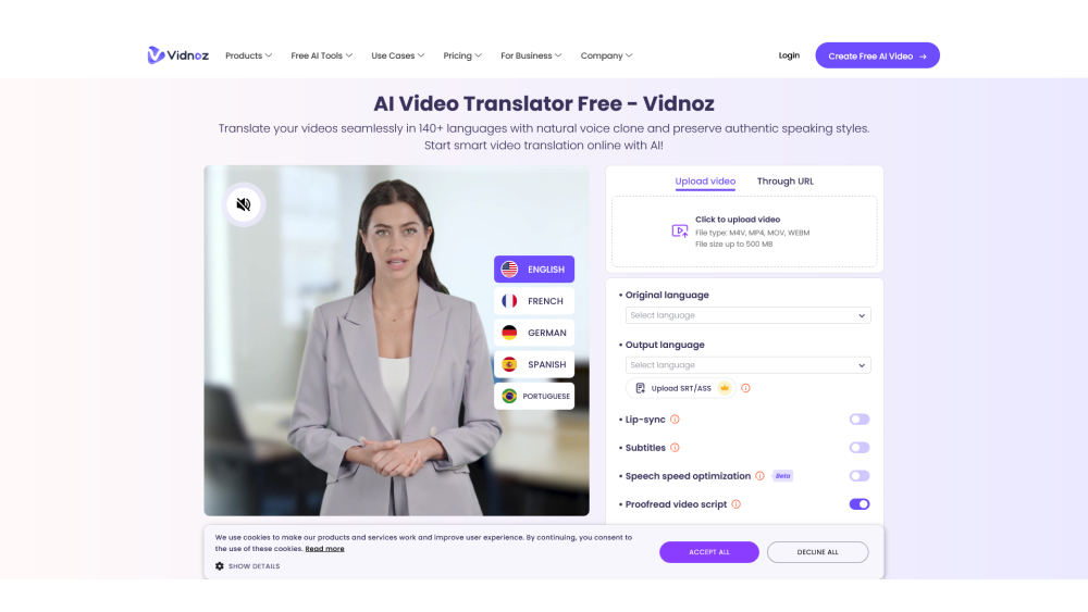 Vidnoz AI
