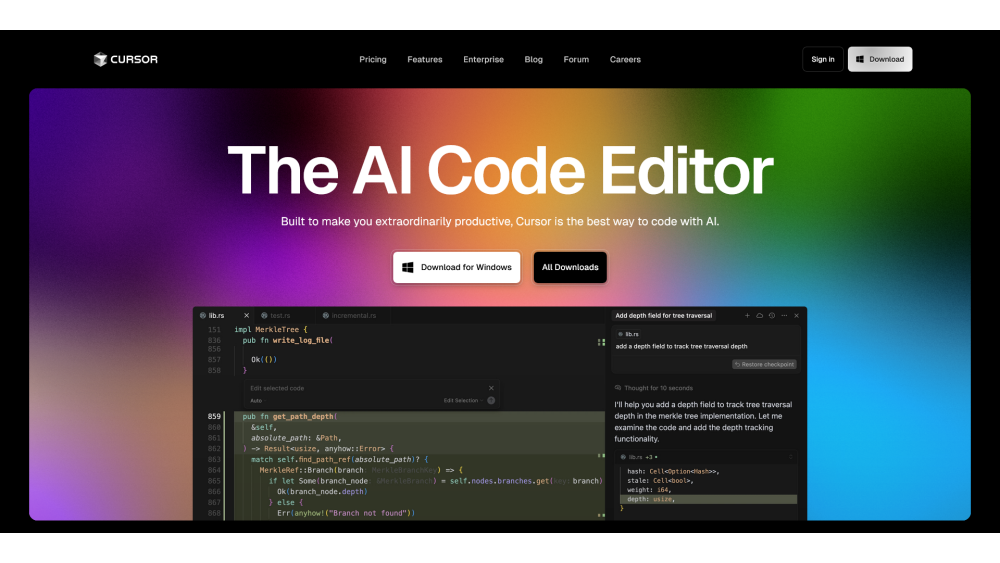 Cursor - The AI Code Editor