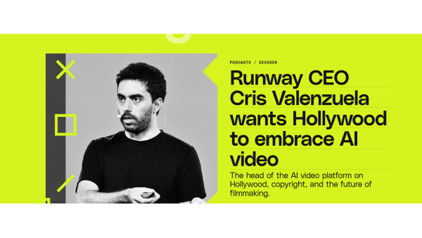  Глава Runway: ИИ меняет кино и YouTube, но Голливуд пока не готов