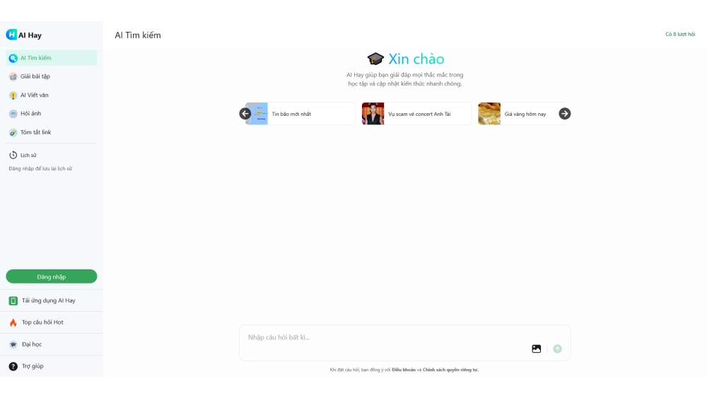 Hỏi đáp AI Hay
