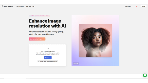 Icons8 Smart Upscaler