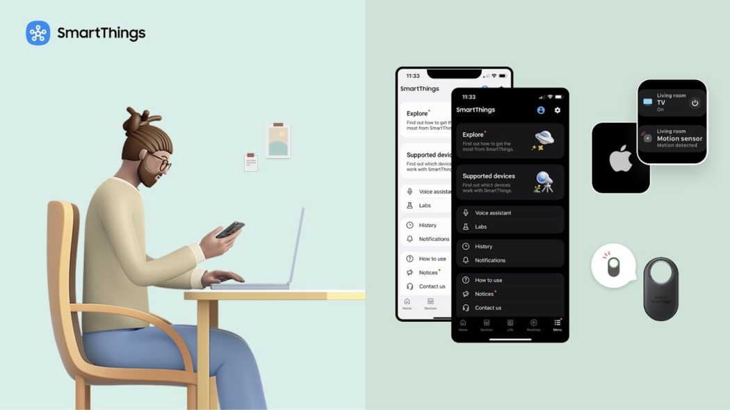  ИИ-сценарии и поддержка Apple в SmartThings