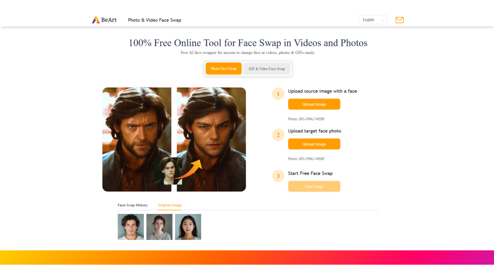 BeArt AI Face Swap