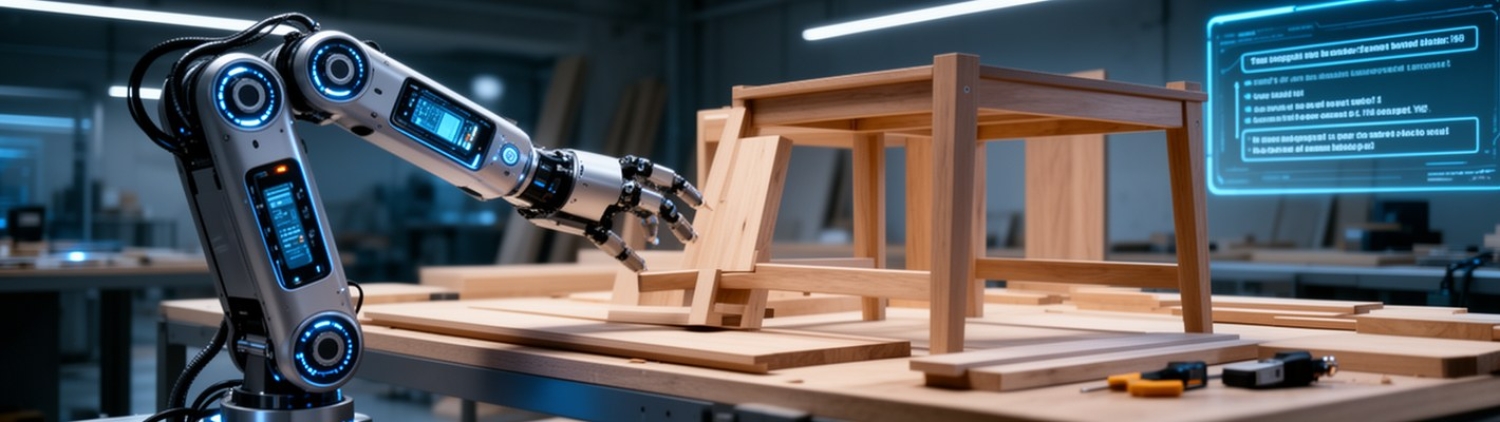 Искусственный интеллект научился собирать мебель по голосовым командам