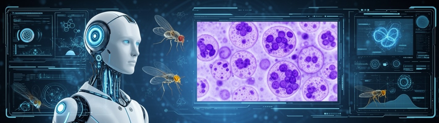 Искусственный интеллект предсказывает развитие эмбрионов дрозофилы по клеткам