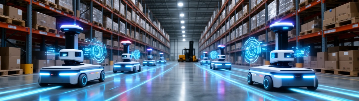 Искусственный интеллект оптимизирует движение роботов на складах