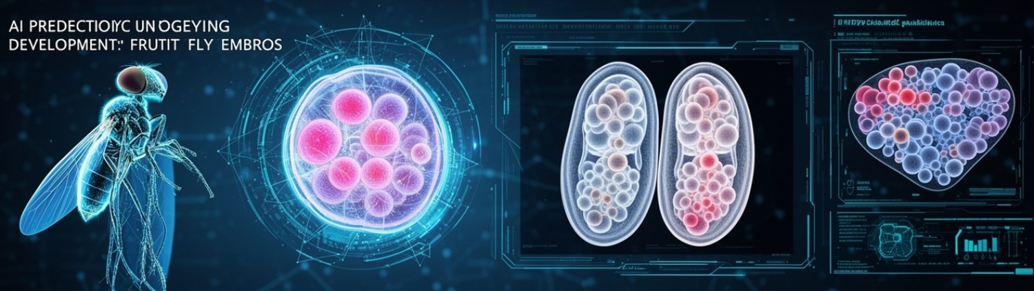 Новая модель нейросети предсказывает развитие клеток у фруктовых мух