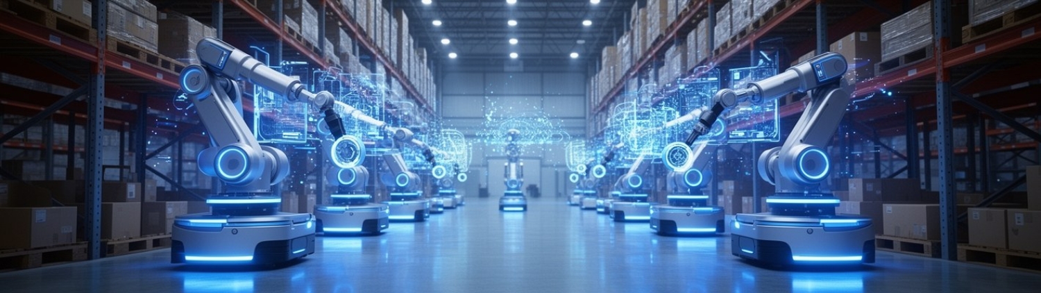 Новая ИИ-система оптимизирует движение роботов на складах