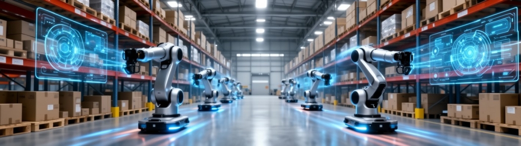 Новая система ИИ управляет трафиком роботов на складах