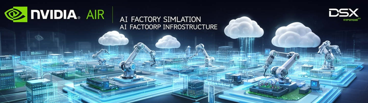 NVIDIA DSX Air: Ускоренное проектирование и симуляция инфраструктуры ИИ-фабрик