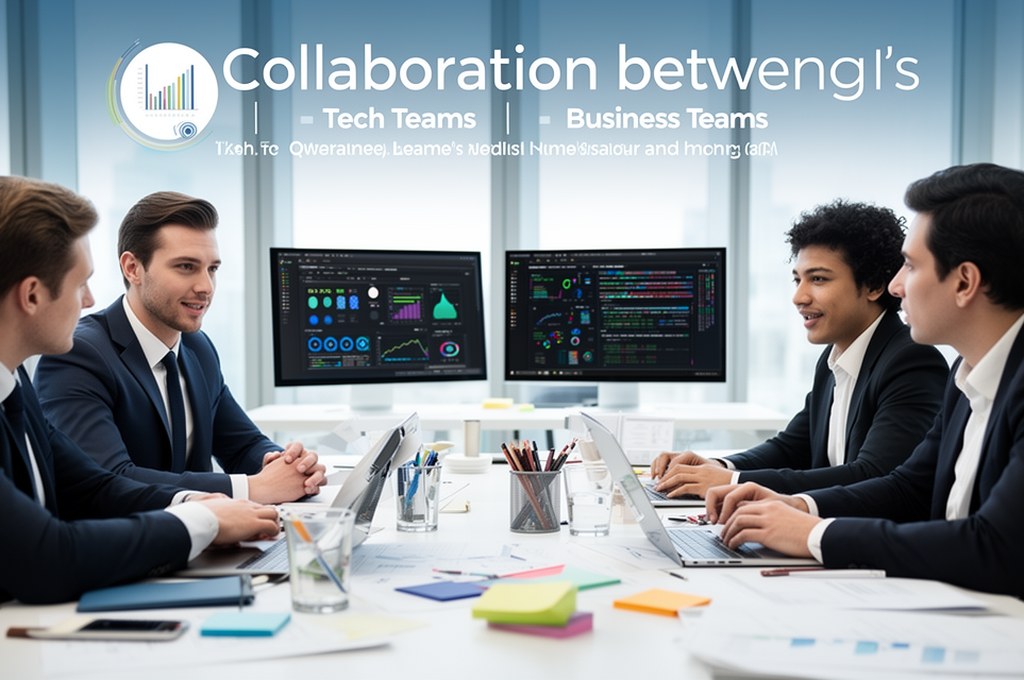 Collaboration between tech and business teams