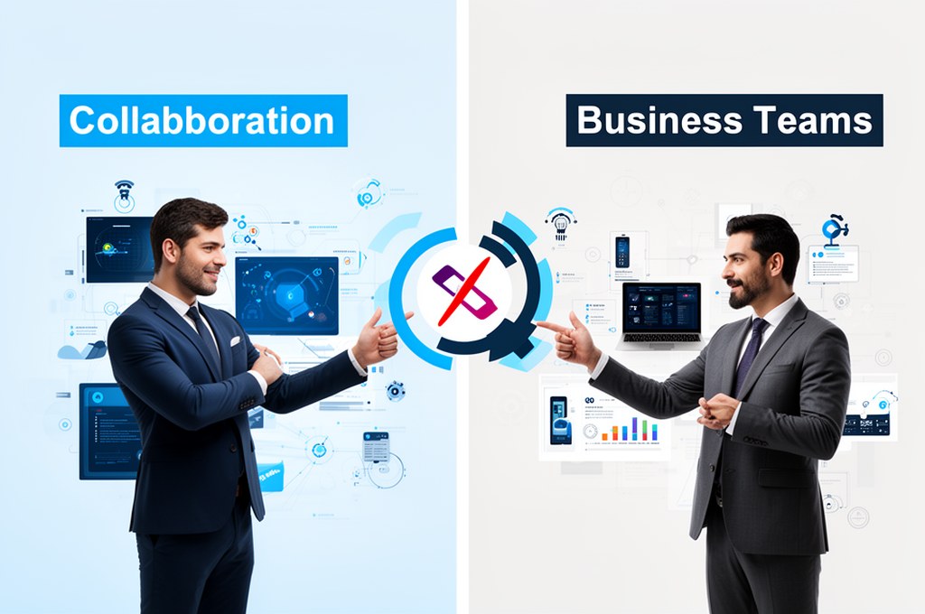 Collaboration between tech and business teams