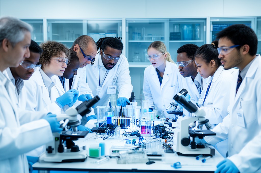 AI analyzing medical data in an emergency room