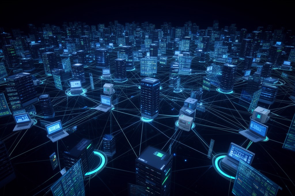 Deep Web data represented as a vast database network